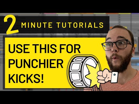 Instantly Punchier Kick Drums using this quick trick!