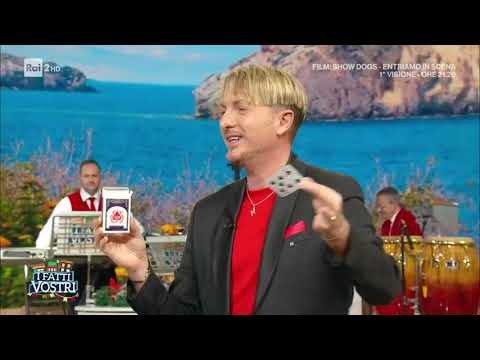 Il mago Heldin partecipazione a I FATTI VOSTRI