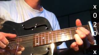 Miss You Blues  (Mark Knopfler cover, how to play the intro)