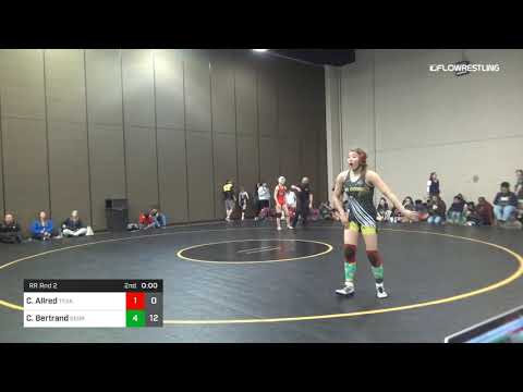 112 Lbs Rr Rnd 2 Carmen Allred Texas B Vs Catherine Bertrand Georgia Dual