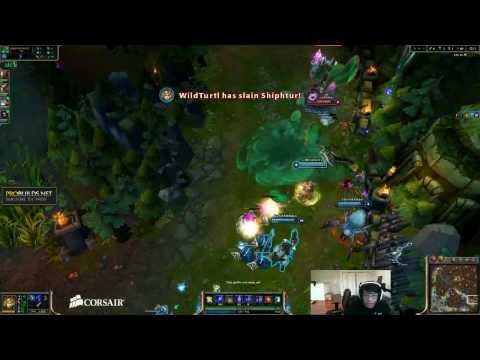 TSM WildTurtle Ezreal 2 vs 2 Bottom Lane - Teamed with TheOddOne (Challenger I)