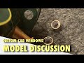 Making Cab Windows For Emily Thomas Model Discussion