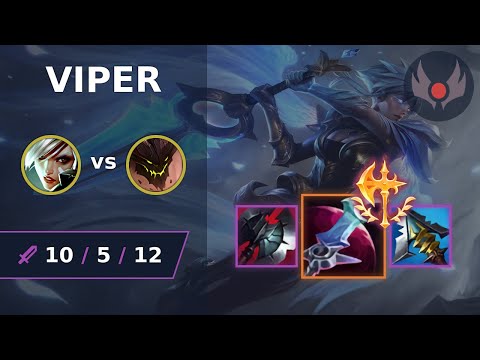 [ Viper ] Riven TOP vs Malphite | NA GRANDMASTER | LOL Season 2023