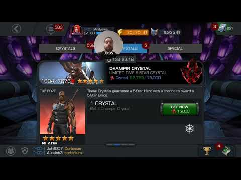 5 star blade crystal opening