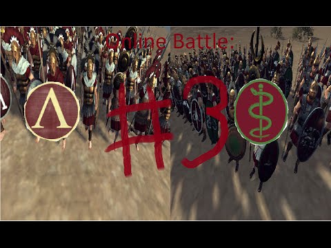 Total War Rome II online battle # 3 Sparta you die