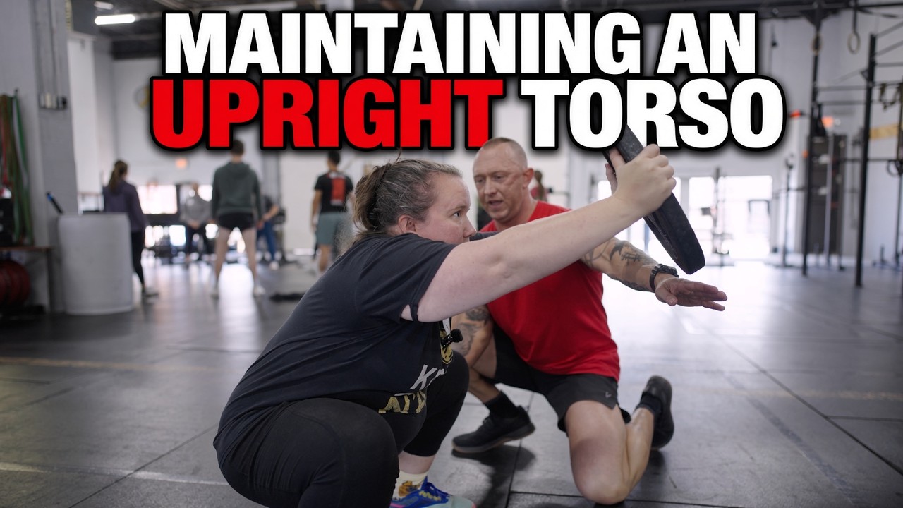 Squat Coaching Tip: Plate Counterweight for a More Upright Torso