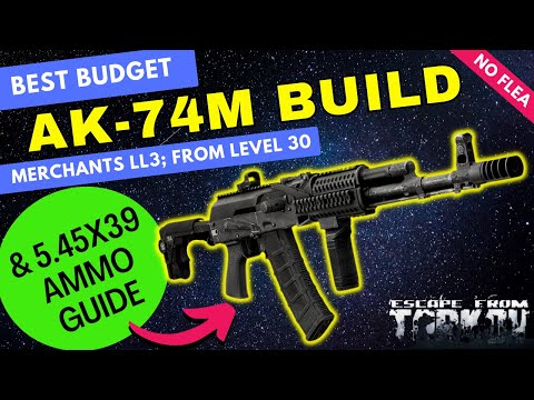 BEST Budget AK-74M Build available from level 30 - Traders Loyalty Level 3 - Escape From Tarkov.