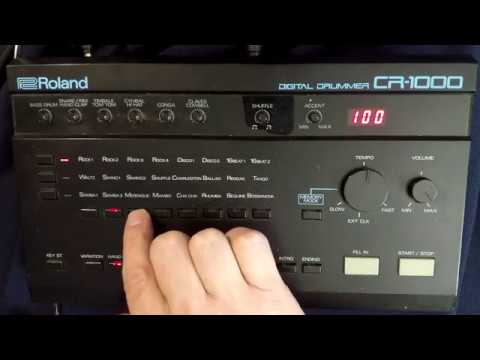Roland CR-1000 Digital Drummer 1980s image 3