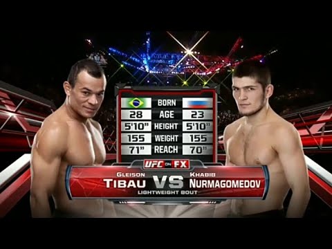 GLEISON TIBAU VS KHABIB NURMAGOMEDOV