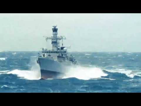 Bouncy - HMS Westminster in the South Coast Exercise Areas