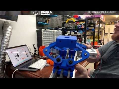 Tripteron Tridex Pick and place.... Motion system works..