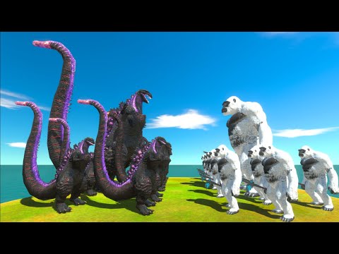 Ultimate Growing Battle Shin Godzilla vs Growing Frostbite King Kong - ARBS