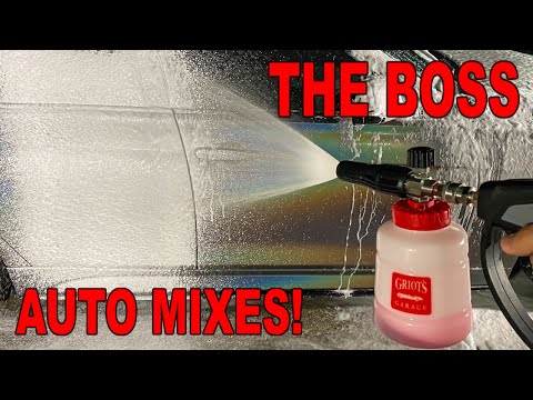 Griot's Garage THE BOSS Foam Cannon | AUTO MIXES! | BF302