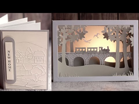 1 Die Set - 2 Projects (Diorama + Mini Album)