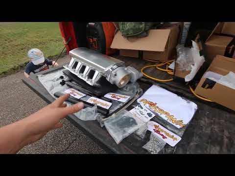 LS Low Profile Metal Fabricated Intake Manifold - Jackspania Racing