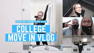 COLLEGE MOVE IN VLOG *move into residence w me!* | Jasmine M