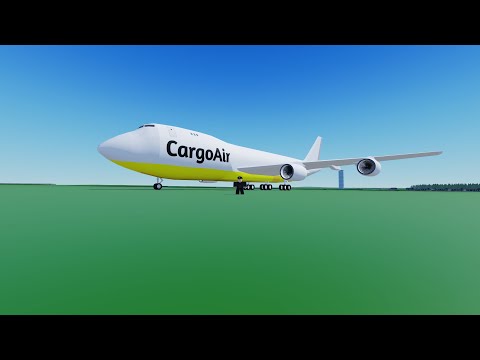 NEW CRASH OR LAND ROBLOX 747!