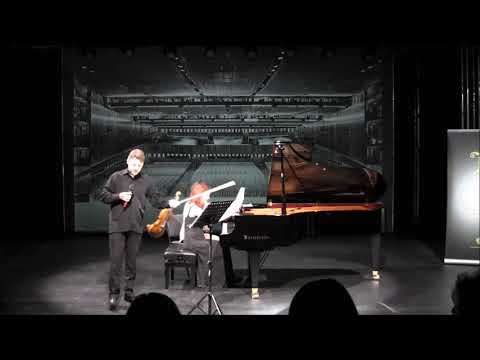 W. A. Mozart Sonata for violin and piano B-dur K. 454 - Kirill Kravtsov & Anna Tamarkina