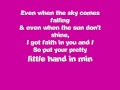 Miguel - Sure Thing(Lyrics) 