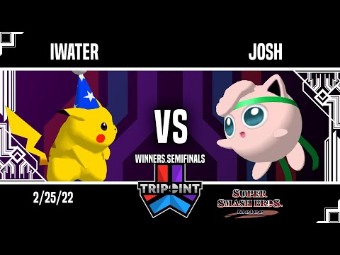 Tripoint Smash 132 - Winners Semifinals - iWater(Pikachu) Vs. Josh(Jigglypuff)