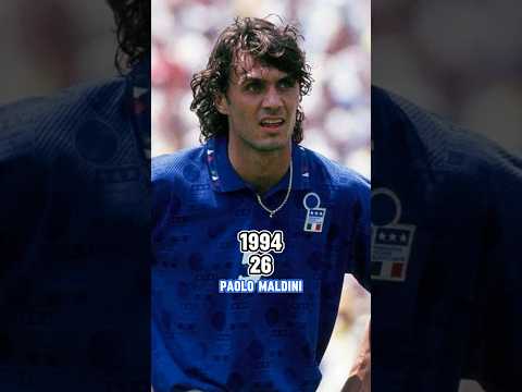 ITALY AT WORLD CUP 1994🇮🇹 THEN AND NOW #football #worldcup #italy #shorts