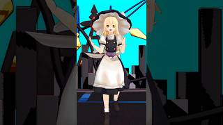 ヒーローまりさ🦸‍♀ #東方mmd #けっかおーらい #こっちのけんと #霧雨魔理沙 #shorts