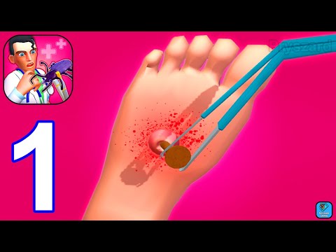 Gameplay Walkthrough Part 1 Levels 1-21 Master Doctor 3D Game Foot (iOS,Android)