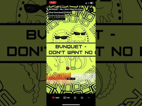 BVNQUET - No, I don’t Want No Dubs