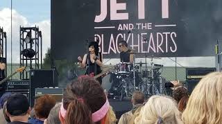 Joan Jett &amp; Blackhearts - Michael J Fox - NY State Fair - Syracuse, NY - 09/06/21-MON