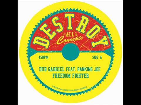 Dub Gabriel ft. Ranking Joe - Freedom Fighter (Destroy All Concepts) pre-release out now!