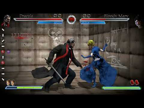 Terrordrome 2 : Dracula self sufficient 4 EX bar(-4+4) (+2helpers) 104% combo