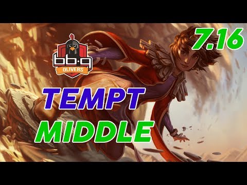 bbq OLIVERS Tempt Taliyah Mid Patch 7.16