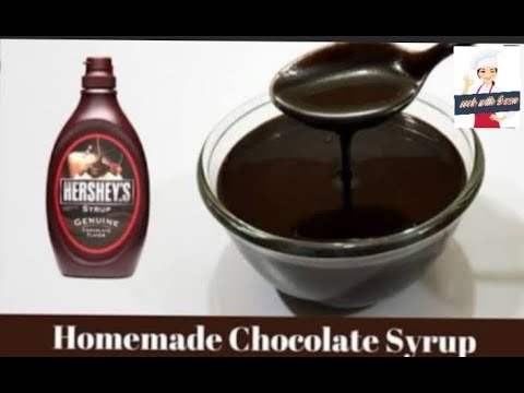 Hersheys chocolate syrup homemade| easy chocolate syrup