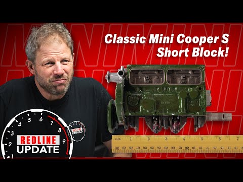 Classic Mini Cooper S 1275cc short block assembly
