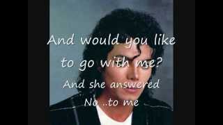 Much Too Soon - Michael Jackson (Lyrics)
