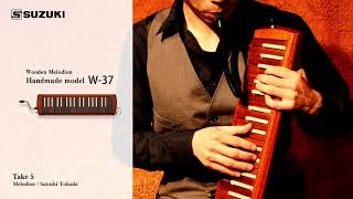 Video thumbnail for Suzuki Wood Melodion W-37 by Suzuki Musical Inst.MFG. Co.,Ltd