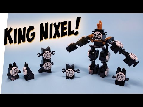 LEGO Mixels King Nixel Congregated Combiner Build Instructions Review