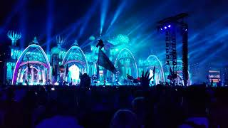 Kaskade set intro - Cold As Stone ft. Kaskade ft. Charlotte Lawrence - EDC Las Vegas 2018