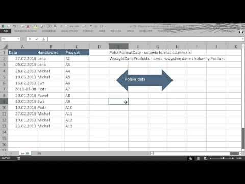 excel-238 - Przypisanie makra do przycisku lub kształtu