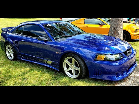 2004 Saleen Extreme Mustang is 1 of 1 in Sonic Blue.