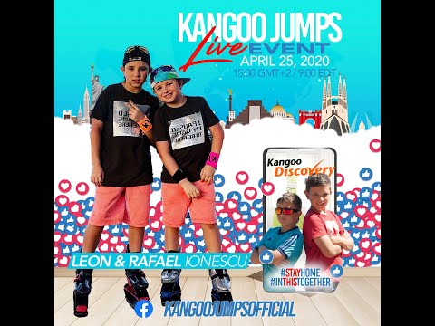 Kangoo Jumps® Live Event April 25, 2020 - Leon & Rafael Ionescu Kangoo Discovery™ Dance Edition