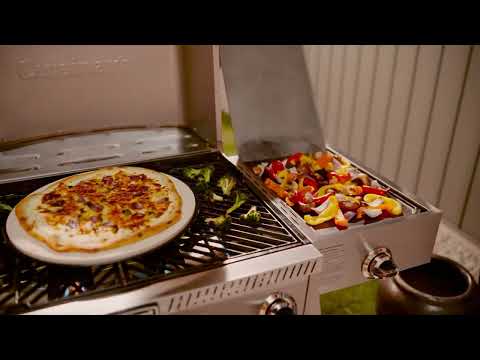 Cuisinart® Propel+ Four Burner 3-in-1 Gas Grill (Grill, Griddle, Pizza Oven)