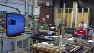 preview picture of video '59 - Waxhaw Woodturners-Sun City Workshop - 29 March 2014'