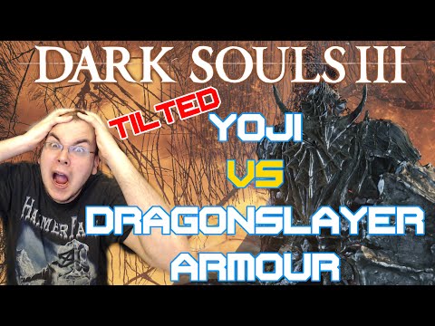 Dragonslayer Armour tilts Yoji - From my Blind Dark Souls 3 Playthrough