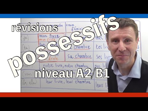 Quels sont les déterminants possessifs🇫🇷rappel de la règle A2:B1