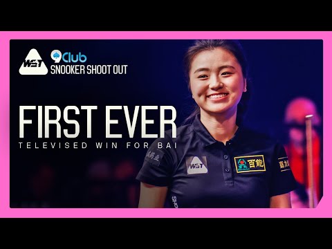 Bai Yulu's FIRST EVER Televised Win! 🙌 | 9Club Snooker Shoot Out 2024