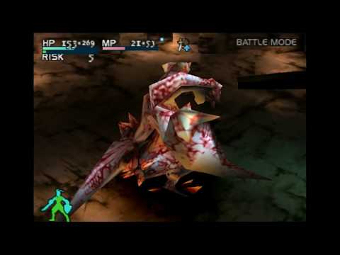 Vagrant Story - 22 Abandoned Mines B1 #2 BOSS (Fire) Wyvern (Hyacinth Sigil  Grimoire Ignifuge)