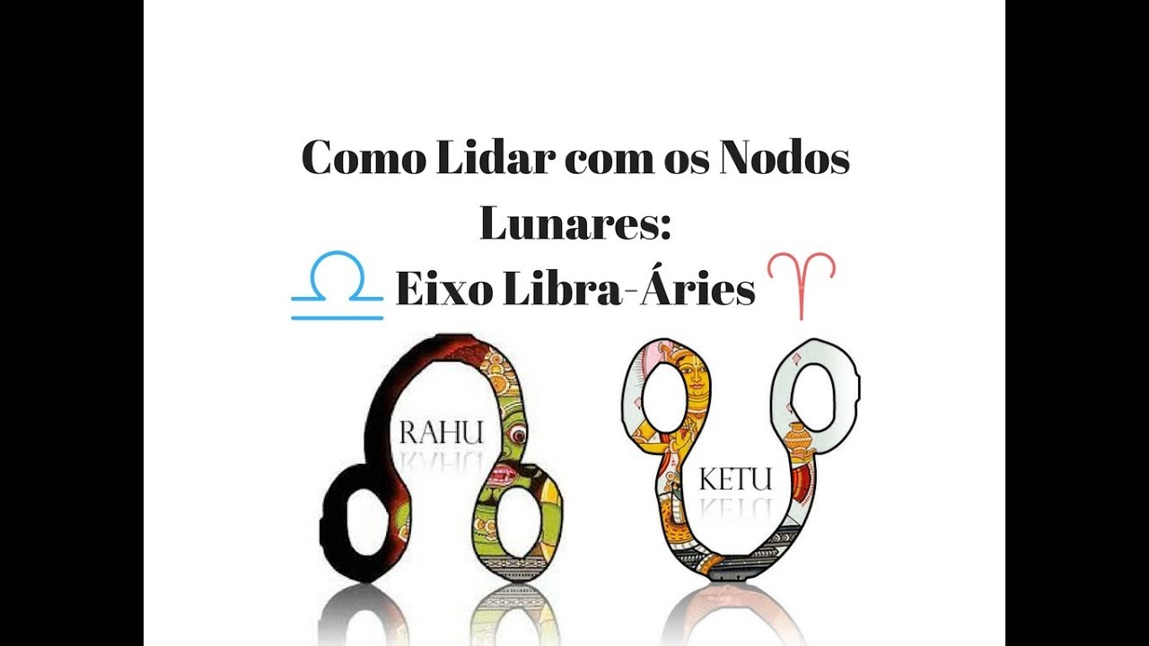 Como Lidar com Nodo Norte( Rahu) em Libra e Nodo Sul(Ketu) em Áries?