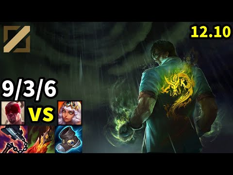 Lee Sin Mid vs Qiyana - KR Challenger | Patch 12.10