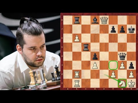 Che qualcuno lo fermi!! || Nepomniachtchi - Ding Liren || Torneo dei candidati 2020 (6)